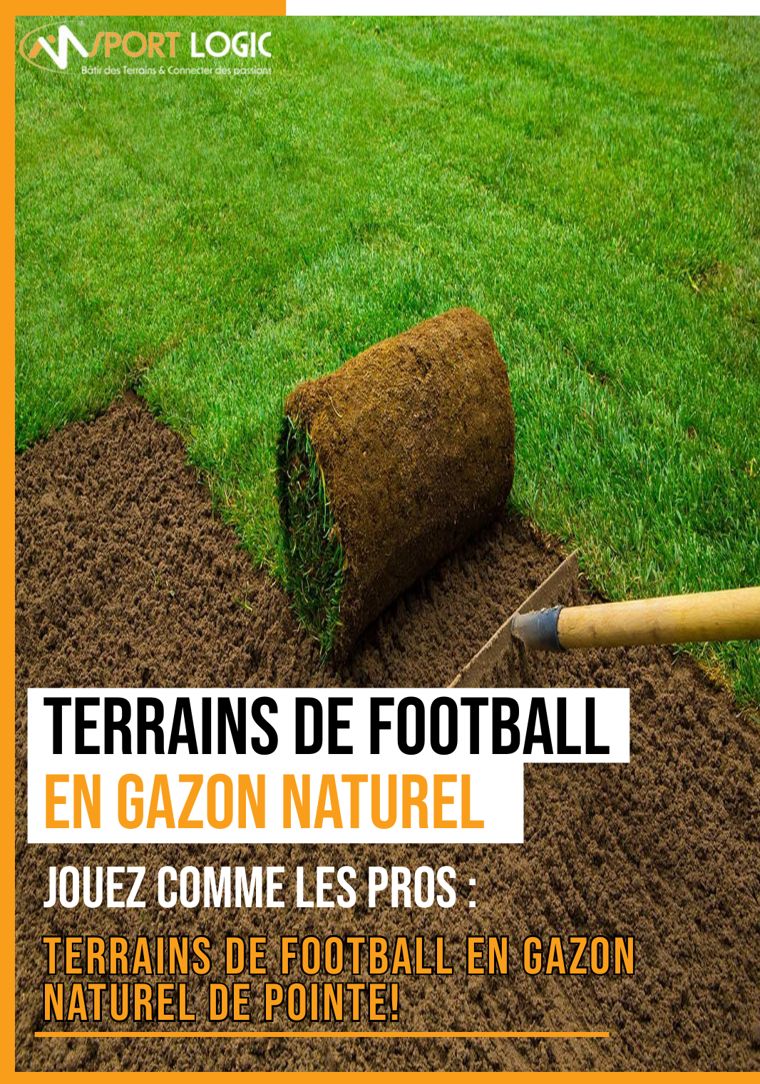 Terrains de football en gazon naturel — Sportlogic