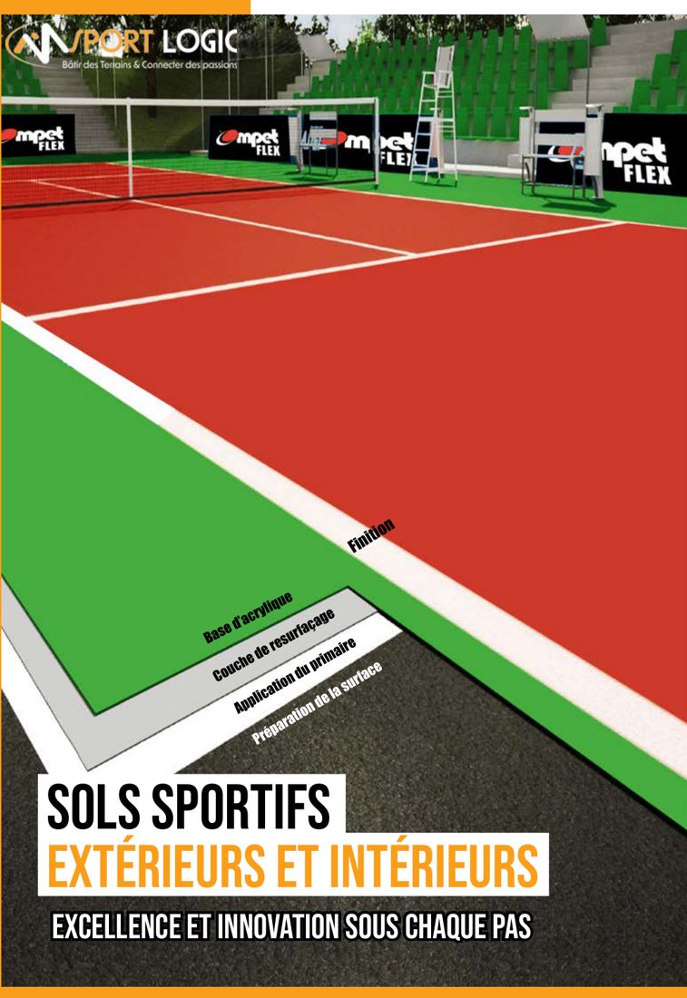 Sols sportifs extérieurs et intérieurs — Sportlogic