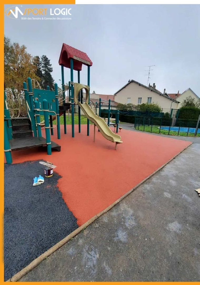 Aires de jeux pour enfants : sols souples et jeux, clé en main — Sportlogic