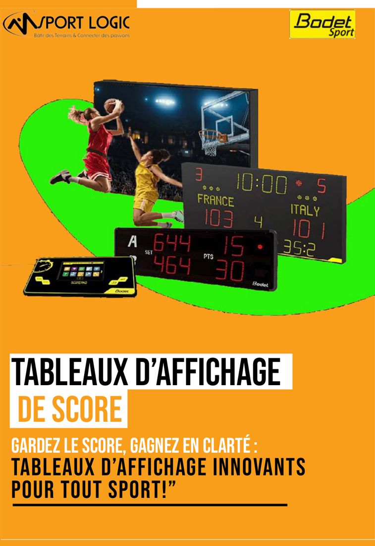 Tableaux d'affichage de score — Sportlogic