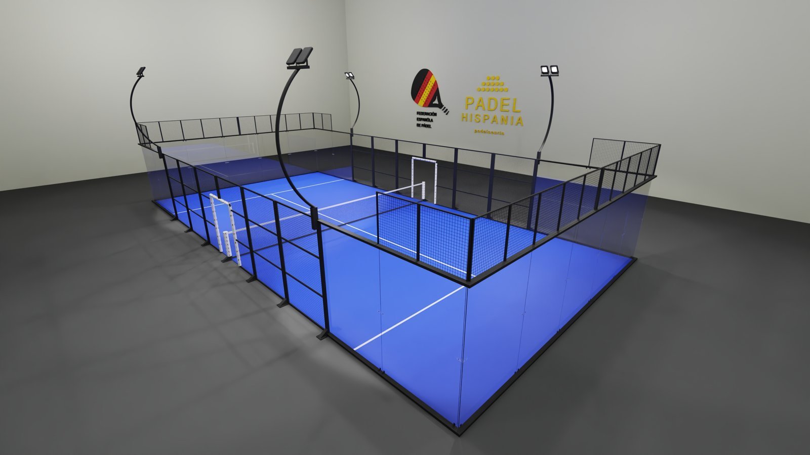Piste de padel Full Panoramic — Padel Hispania