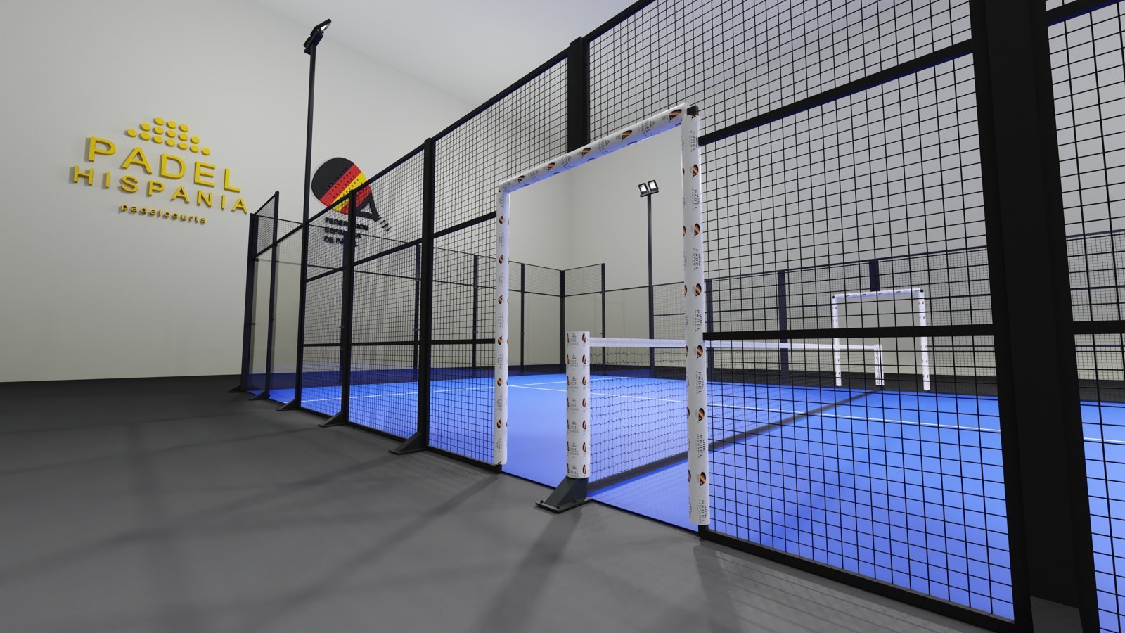 Piste de padel Piste Roma — Padel Hispania