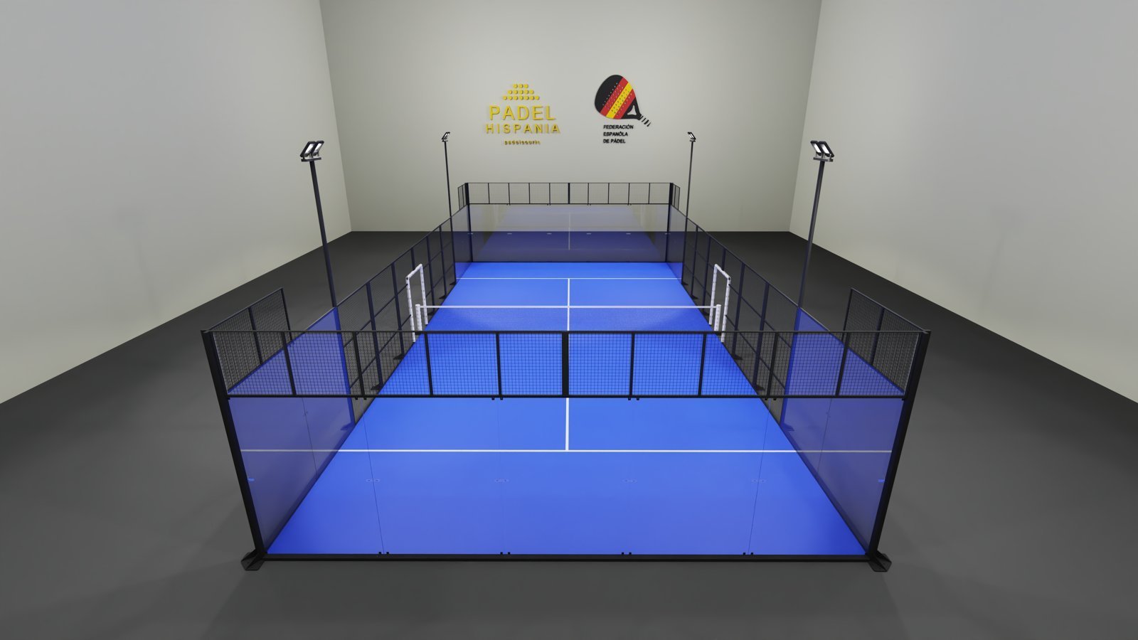 Piste de padel World Panoramic Tour — Padel Hispania